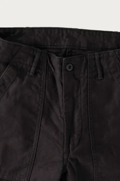 Pants<orSlow Slim Fit Fatigue Pants - Black