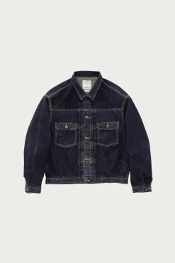Coats, Jackets, And Vests<Visvim SS 101x JKT DMGD MUD OD - Mud Dye/Indigo