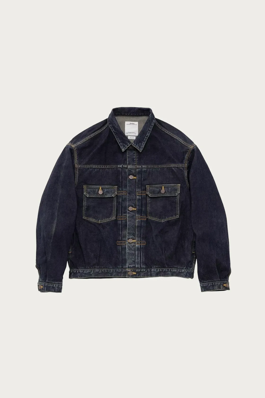 Coats, Jackets, And Vests<Visvim SS 101x JKT DMGD MUD OD - Mud Dye/Indigo