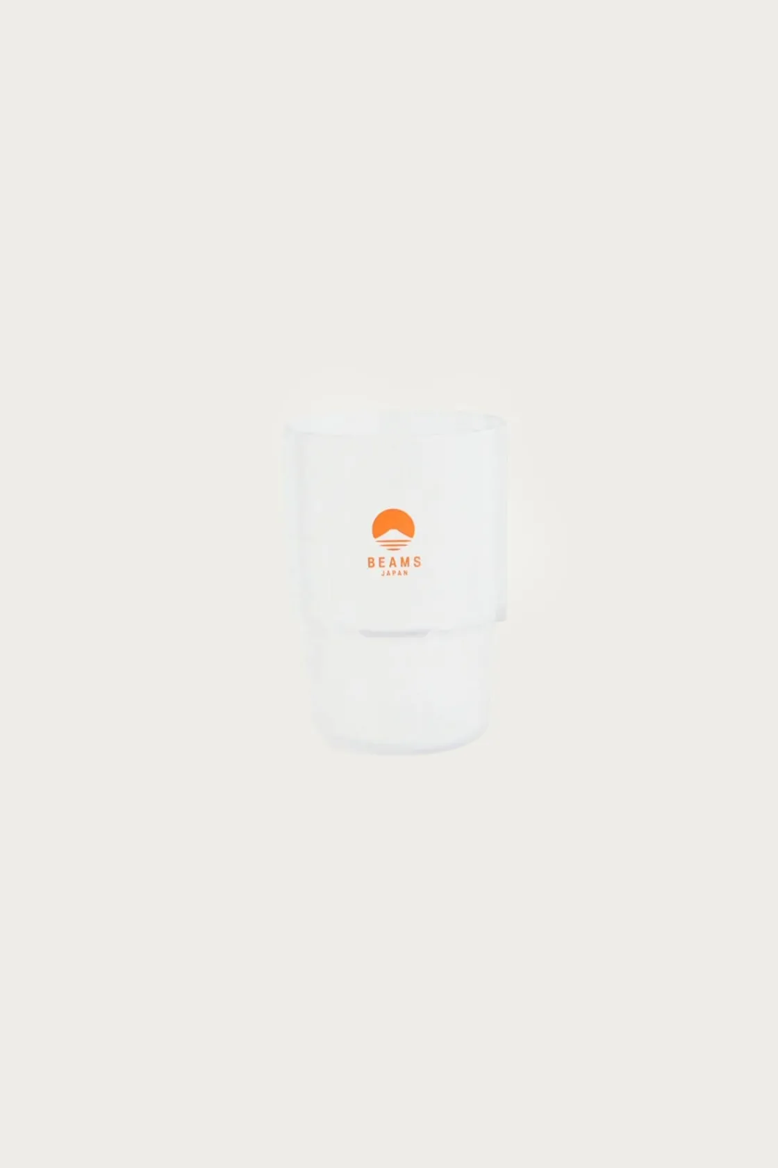 Homegoods<Beams Japan Stacking Cup Clear - Clear/Orange