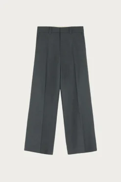Coats, Jackets, And Vests<Lemaire Straight Tailored Pants - Dark Grey