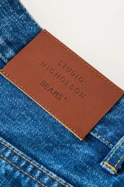 Pants<Beams Plus Studio Nicholson x Beams+ Holly Denim Jean - Faded Wash