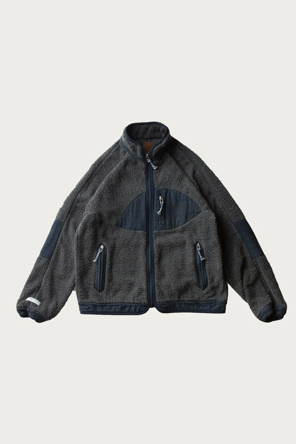 Coats, Jackets, And Vests<Cottle Sunset Pile Jacket - Yak Sumi Indigo Laos