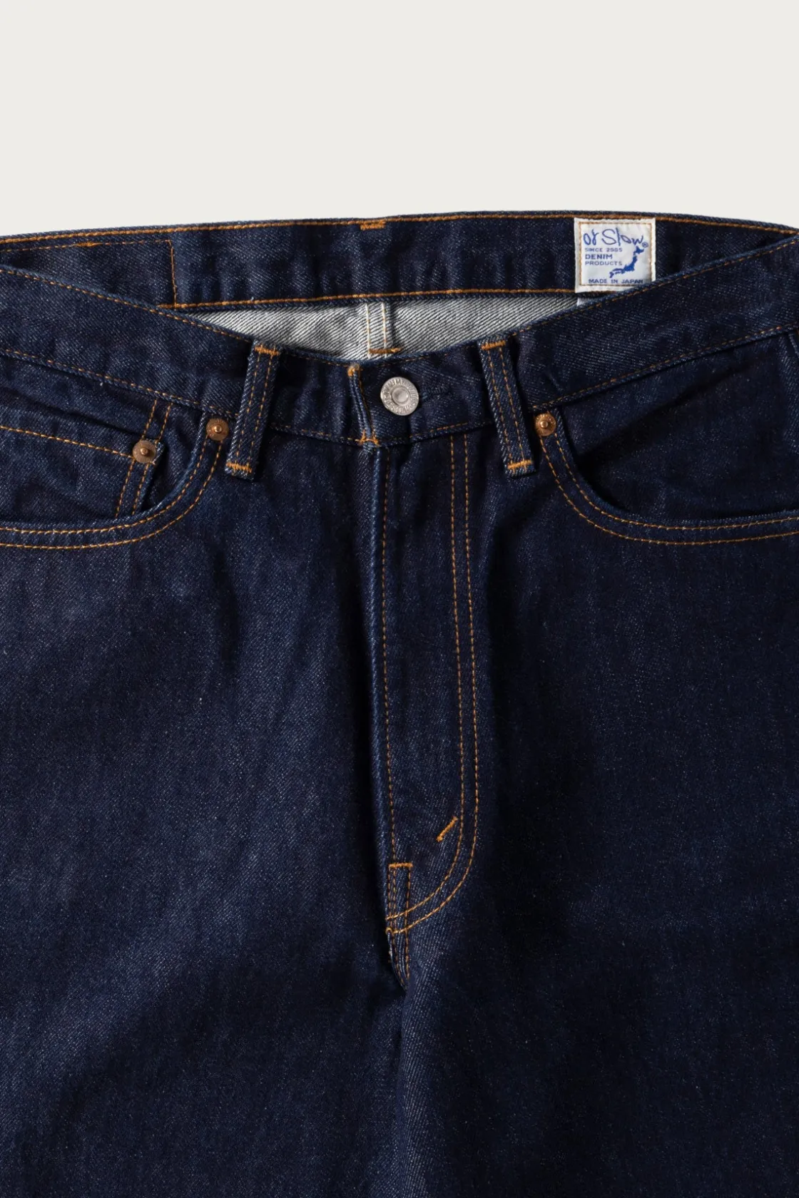 Denim<orSlow Super Dad's Denim Pants - One Wash