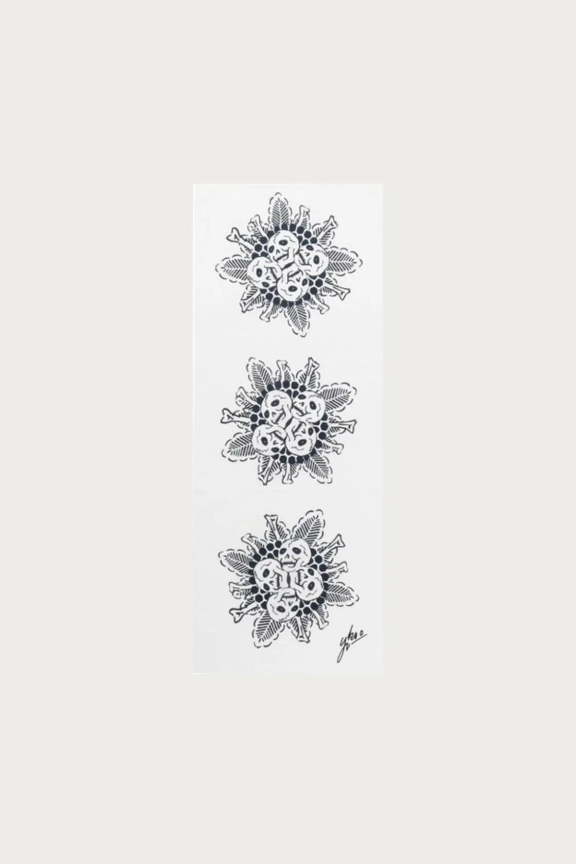 Homegoods<Beams Japan Tadanori Yokoo Hand Towel - Skull