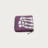 Accessories<Kapital THUMB-UP BONE BAND ZIP Wallet - Purple
