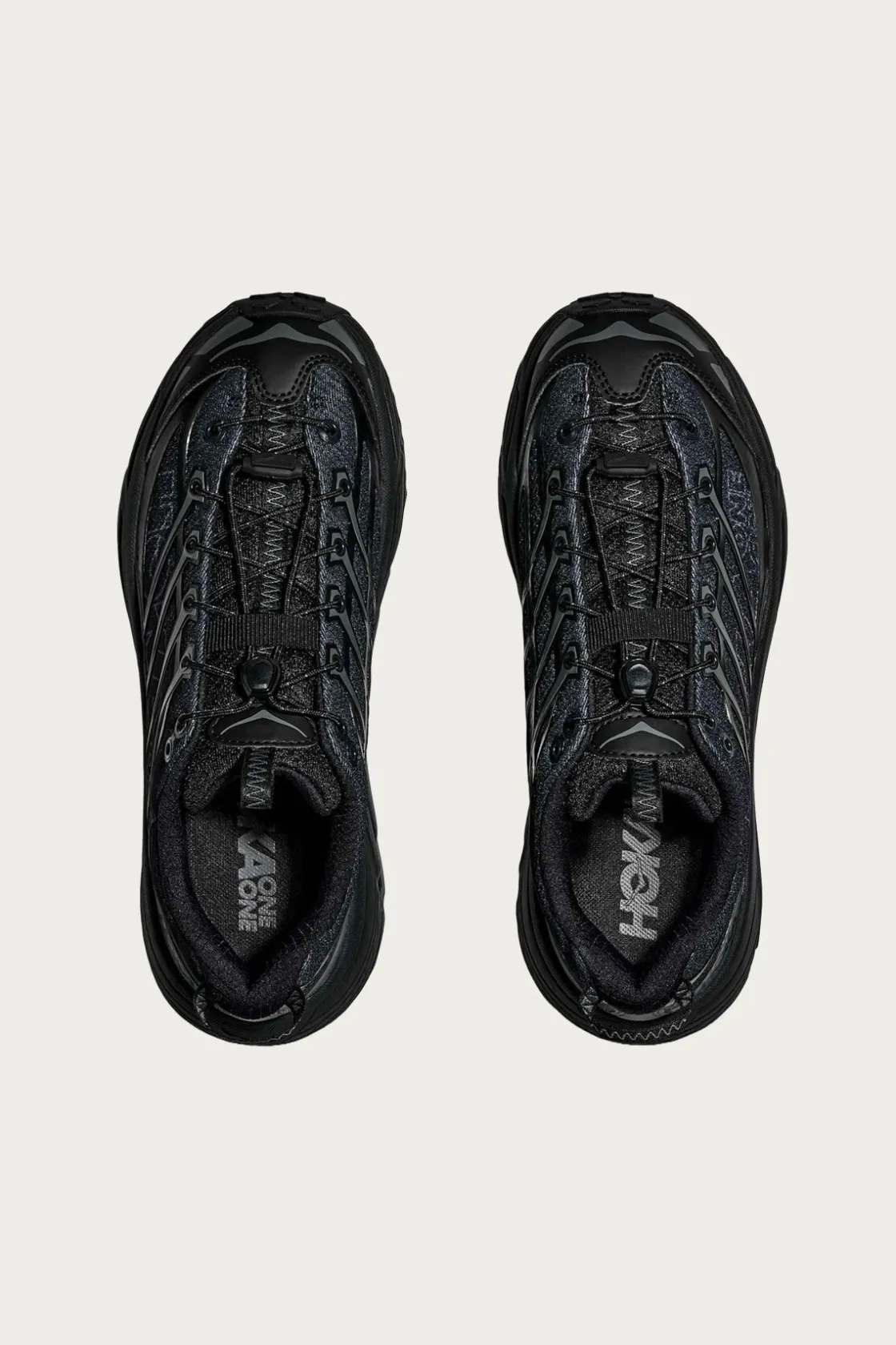 Footwear<HOKA U Mafate Three2 Wordmark - Black/Outer Orbit
