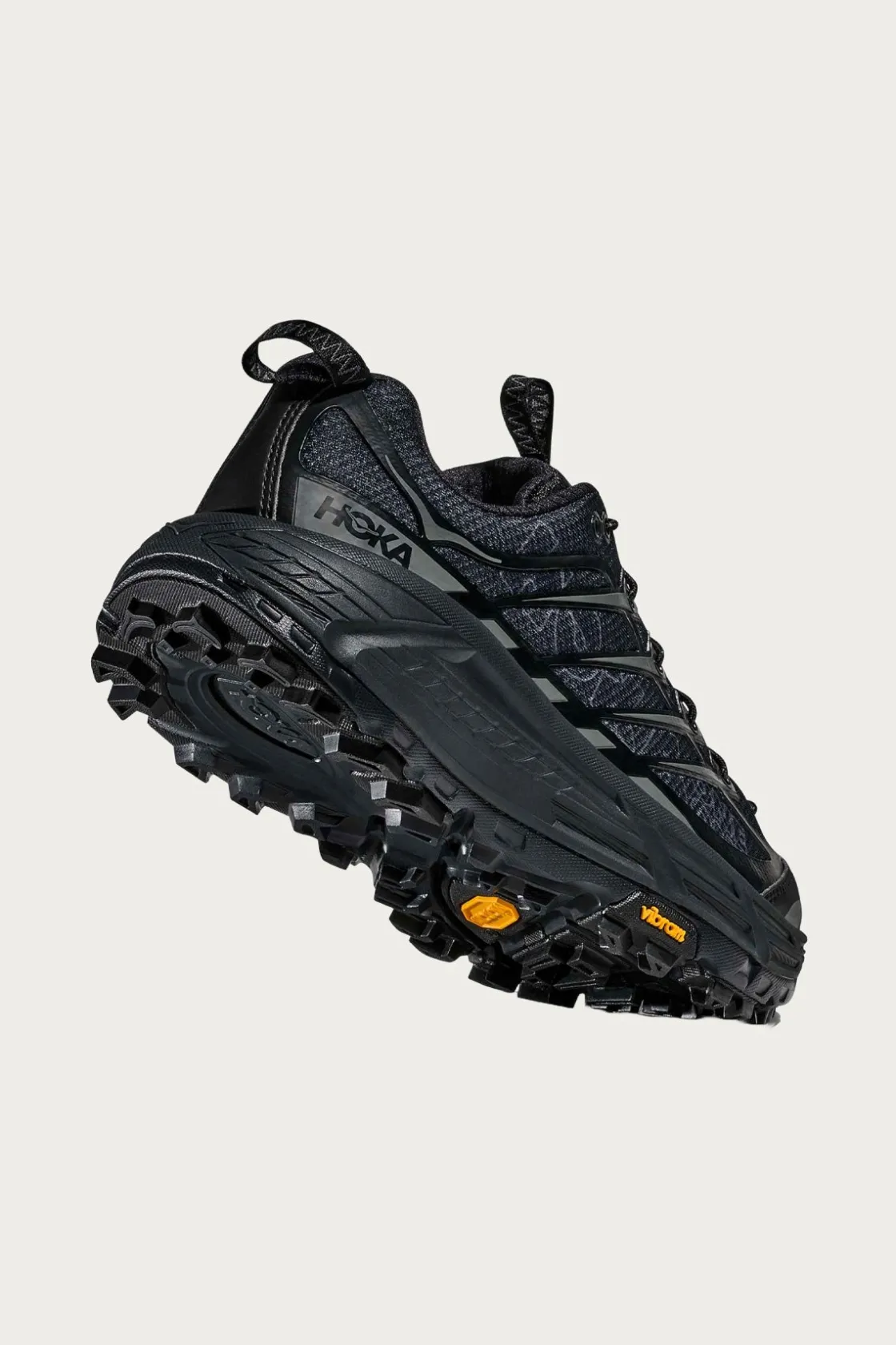 Footwear<HOKA U Mafate Three2 Wordmark - Black/Outer Orbit