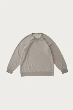 Sweaters<Visvim Ultimate Jumbo SB Sweat L/S - Grey
