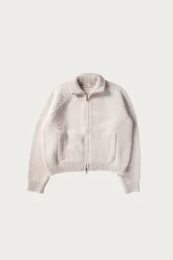 Sweaters<Our Legacy Ultra Zip Cardigan - Bone Low Twist Merino