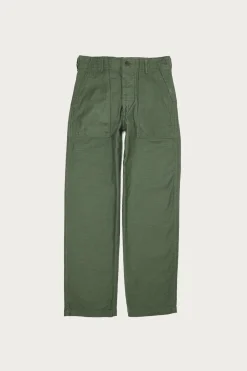 Pants<orSlow US Army Fatigue Pants (Regular Fit) - Green