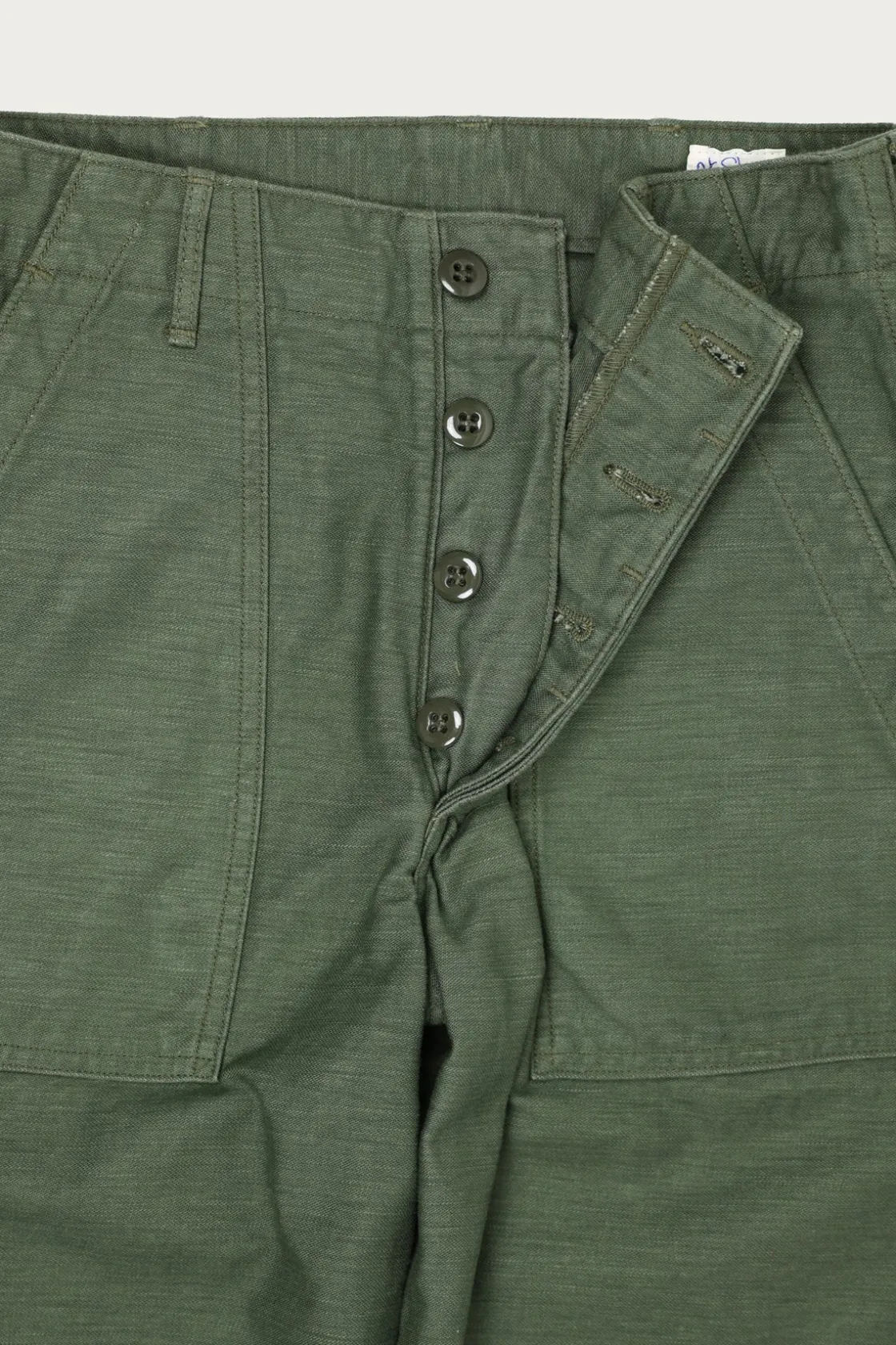 Pants<orSlow US Army Fatigue Pants (Regular Fit) - Green
