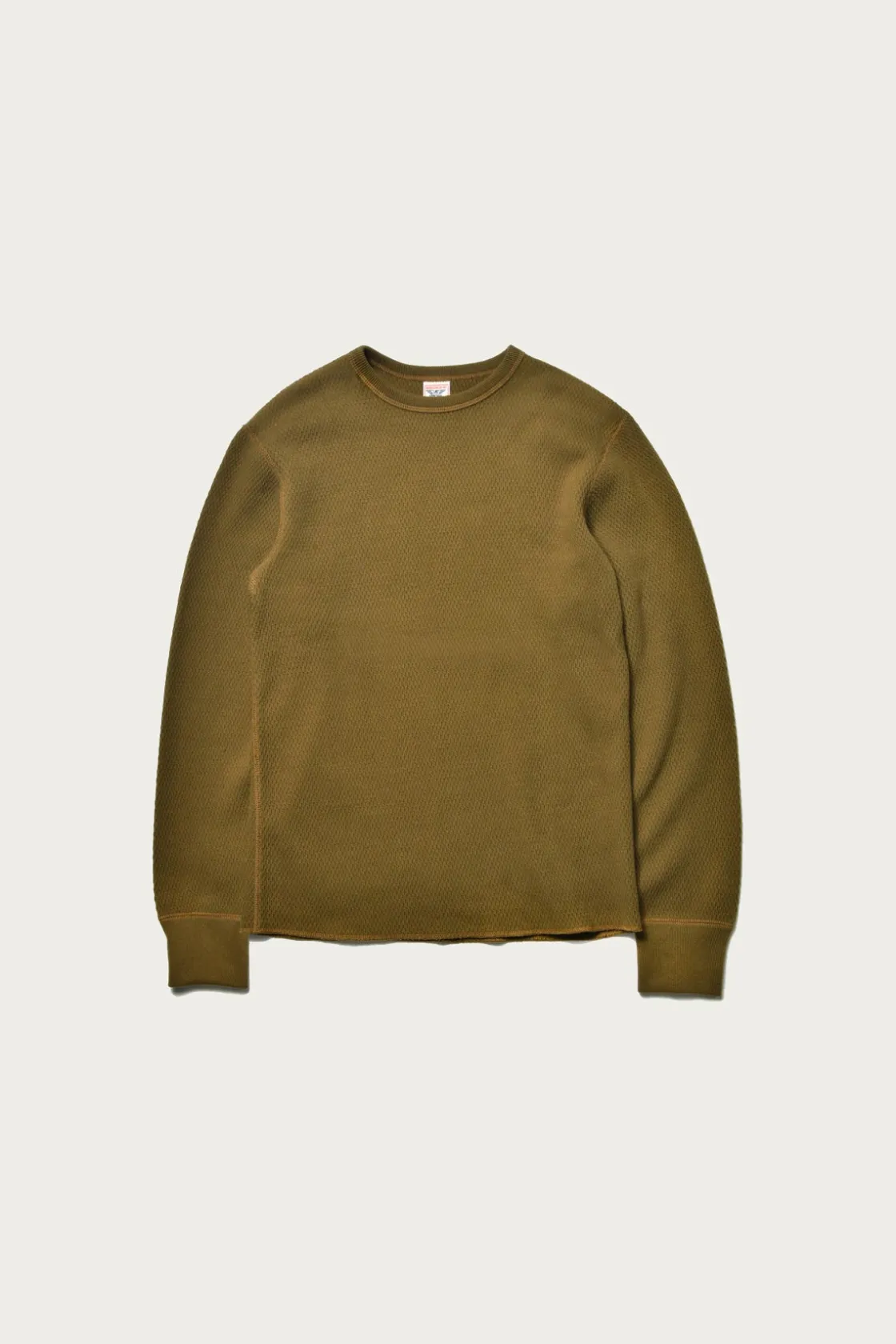 Shirts<The Real McCoys U.S. Army Military Thermal Shirt - Olive