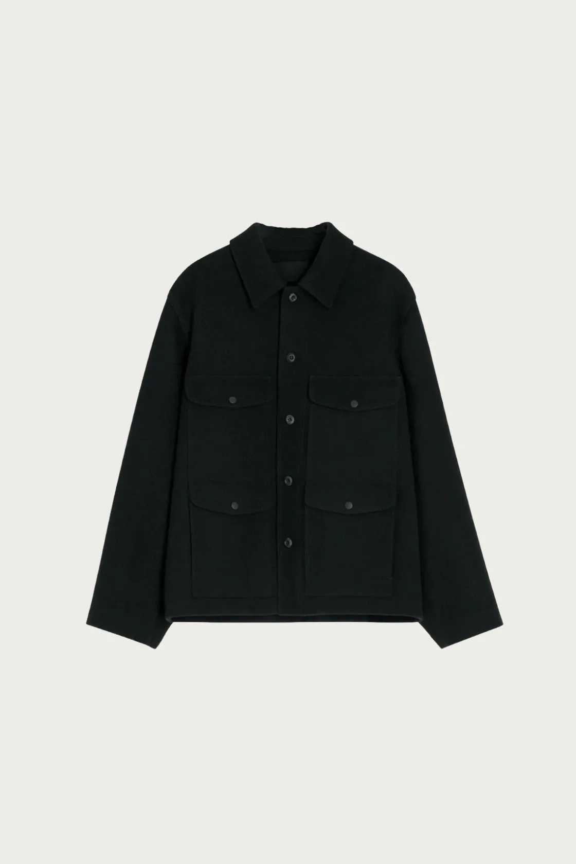 Coats, Jackets, And Vests<Lemaire Utility Jacket - Black
