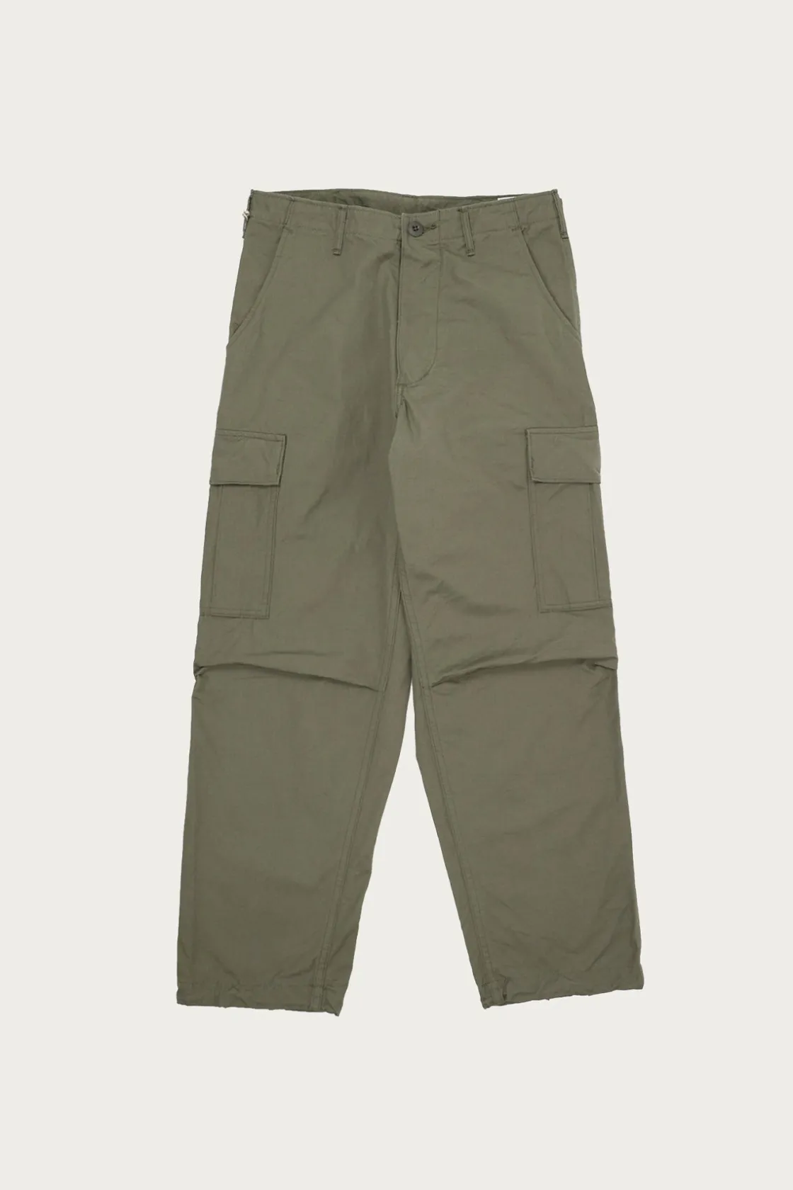 Pants<orSlow Vintage Fit 6 Pocket Cargo Pant - Olive Ripstop