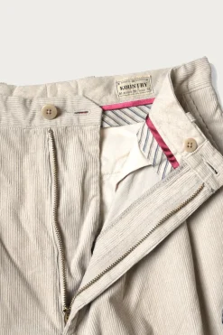 Pants<Kapital 14W Corduroy IVY Pants (Memorial Paint Model) - Beige