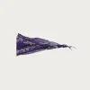 Accessories<Kapital WASHER Crinkle Silk Neckerchief (PECOS Paisley) - Purple