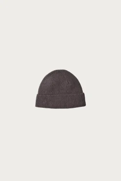 Accessories<Rototo Washi/Recycled Cotton Beanie - Dark Gray