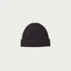 Accessories<Rototo Washi/Recycled Cotton Beanie - Black