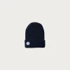 Accessories<Engineered Garments Watch Cap - Navy Wool