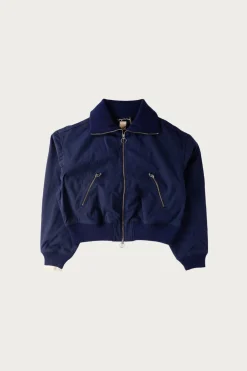 Coats, Jackets, And Vests<Kapital Water-Repellent Canvas ZIP-UP Blouson - Navy