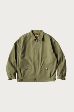 Coats, Jackets, And Vests<Kapital Water-Repellent Canvas ZIP-UP KAYAK PAW-PAW Blouson - Khaki