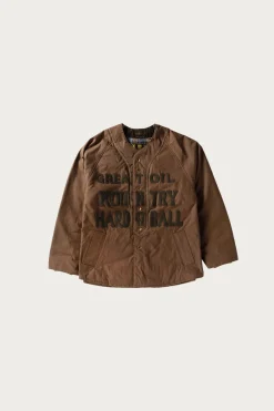Coats, Jackets, And Vests<Kapital Weather Cotton Oil Coating Baseball Blouson - Khaki