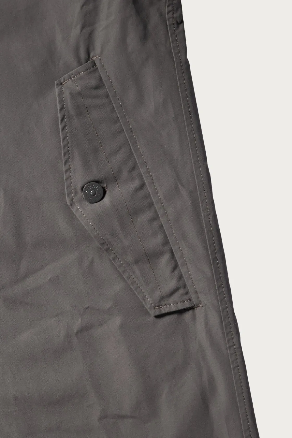Coats, Jackets, And Vests<Stone Island Weatherproof Cotton Canvas Parka - Grey