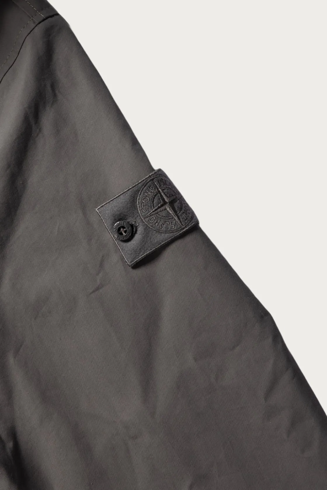 Coats, Jackets, And Vests<Stone Island Weatherproof Cotton Canvas Parka - Grey