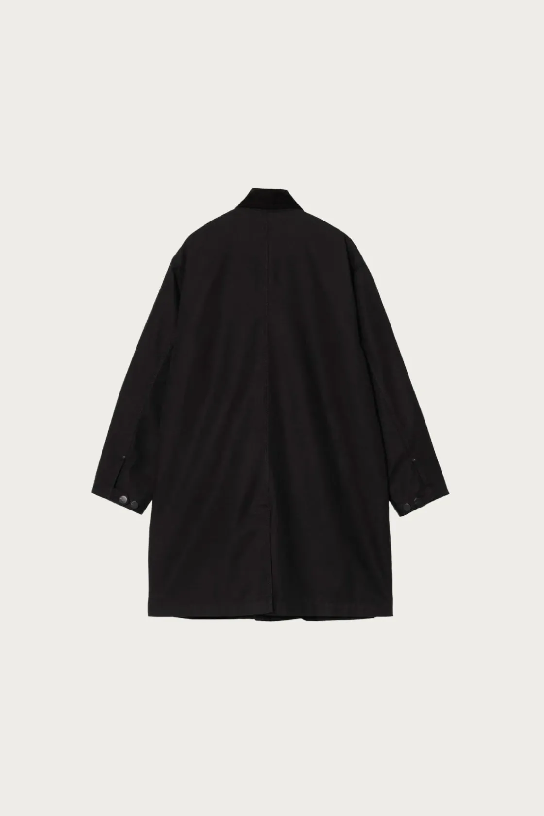 Coats, Jackets, And Vests<Carhartt Work In Progress Webster Coat - Black/Black Rinsed
