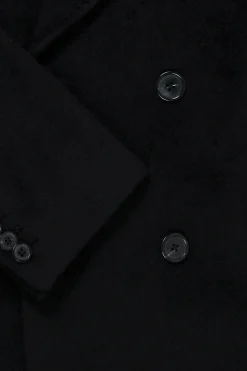 Coats, Jackets, And Vests<Our Legacy Whale Coat - Black Hairy Wool