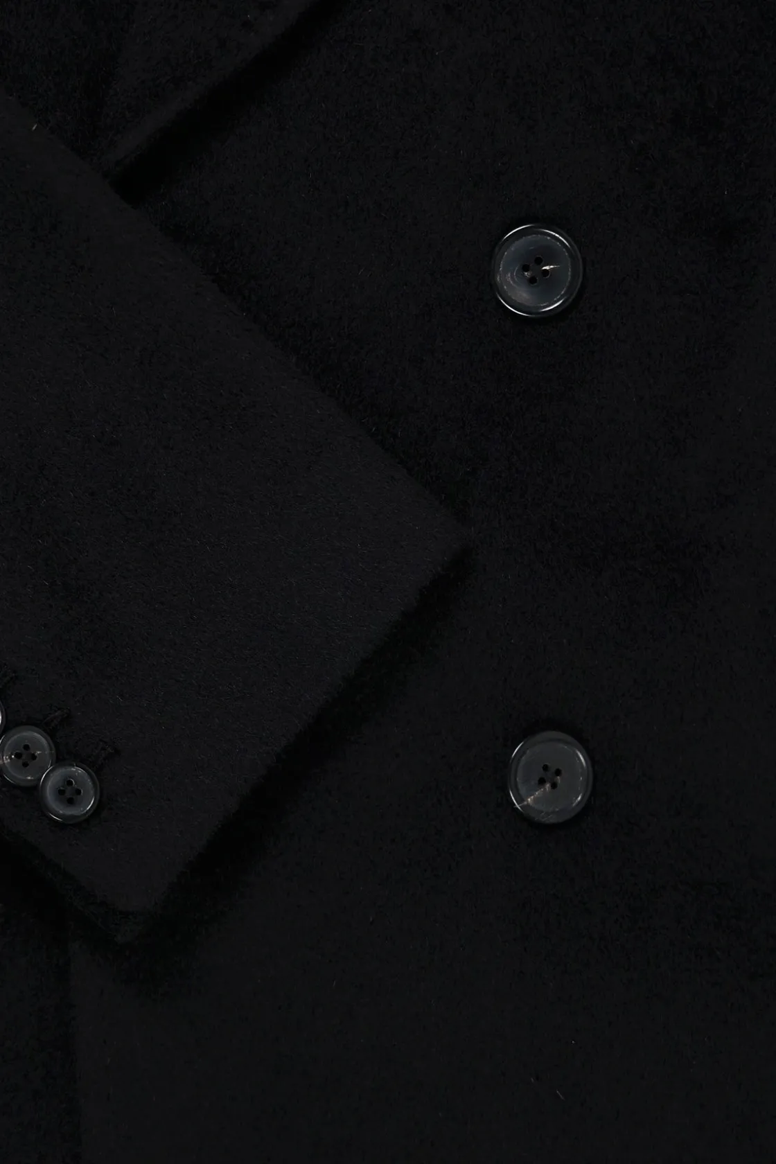 Coats, Jackets, And Vests<Our Legacy Whale Coat - Black Hairy Wool