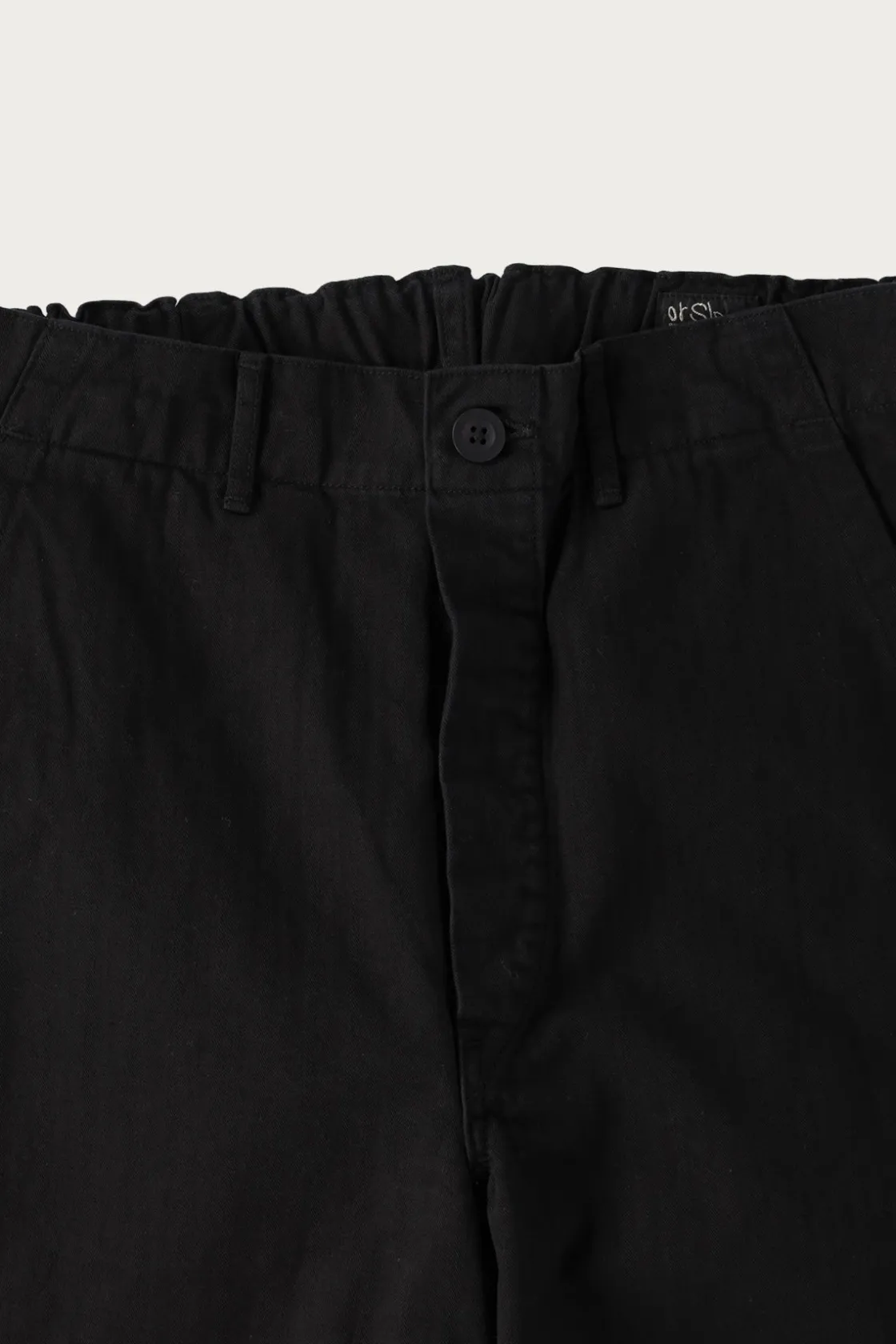 Pants<orSlow Wide Fit French Work Pants - Black