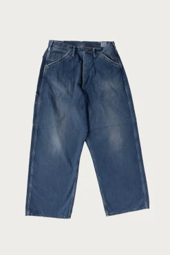 Denim<orSlow Wide Fit 30's Painter Pants - Denim Used