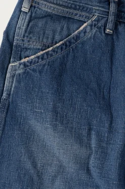 Denim<orSlow Wide Fit 30's Painter Pants - Denim Used