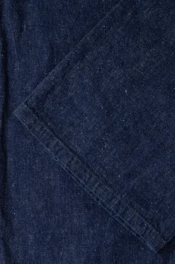 Denim<orSlow Wide Fit US Navy Denim Utility Pants - One Wash