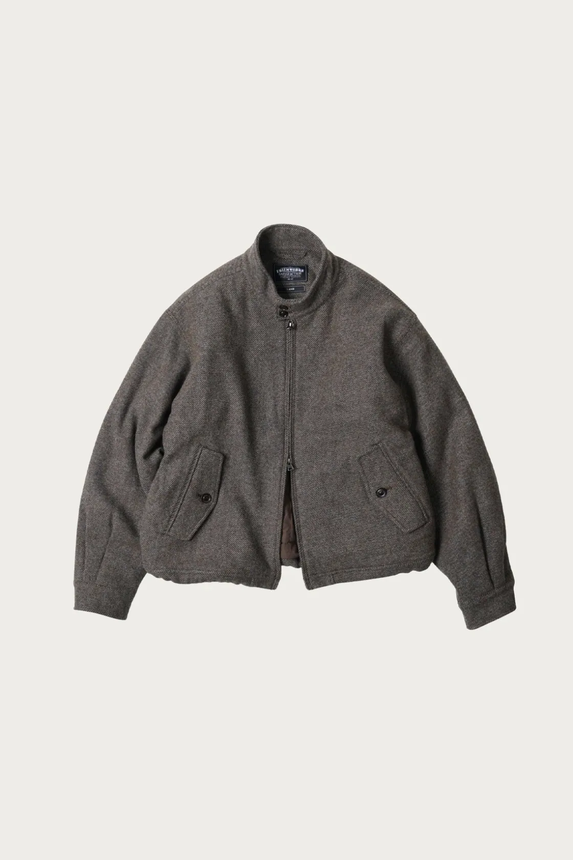Coats, Jackets, And Vests<FrizmWORKS Wool Harrington Jacket - Gray