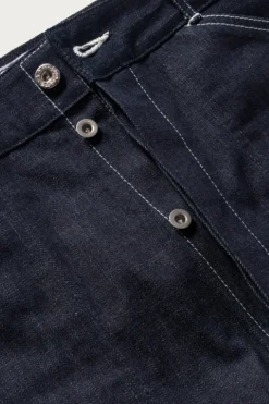 Denim<The Real McCoys WWII Denim Work Trousers - Indigo