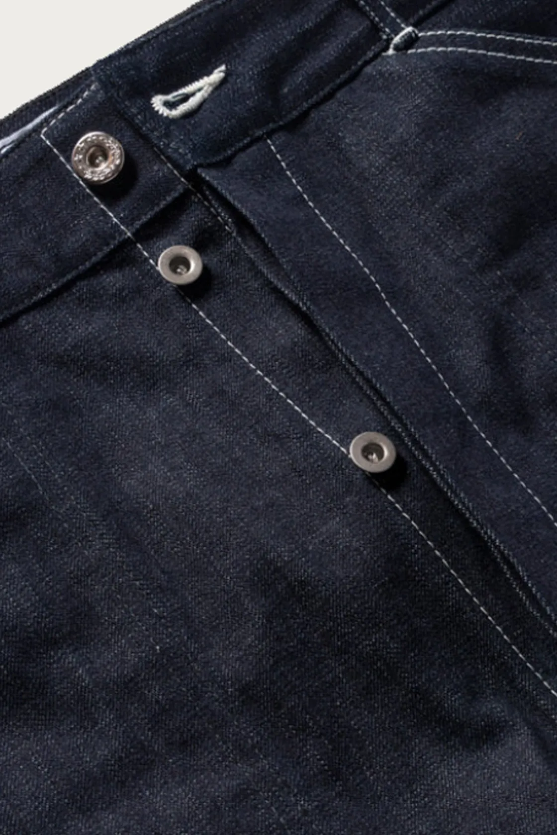 Denim<The Real McCoys WWII Denim Work Trousers - Indigo