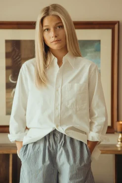 Shirts<Wythe Oxford - Classic White