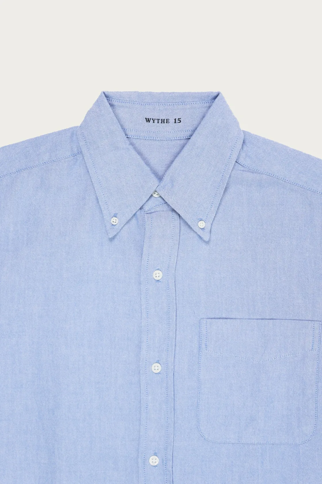 Shirts<Wythe Oxford - Vintage Blue