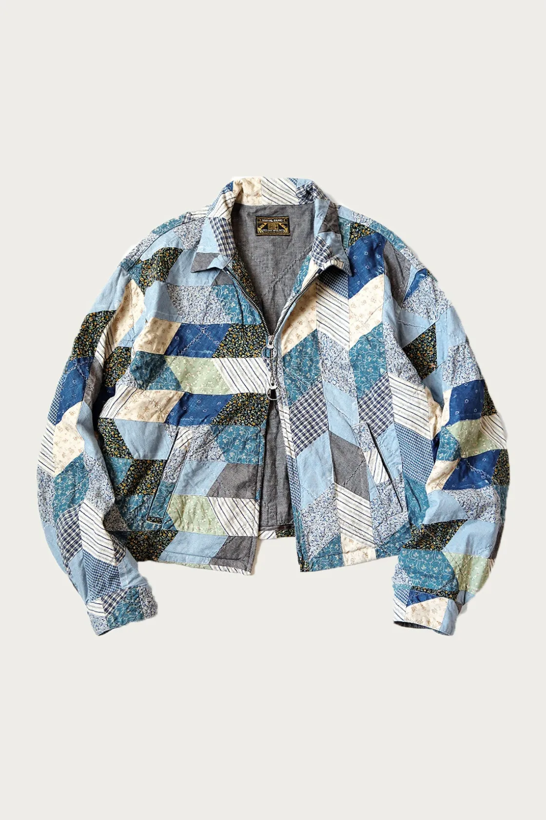 Coats, Jackets, And Vests<Kapital YABANE Quilt Patchwork Drizzler JKT - Indigo