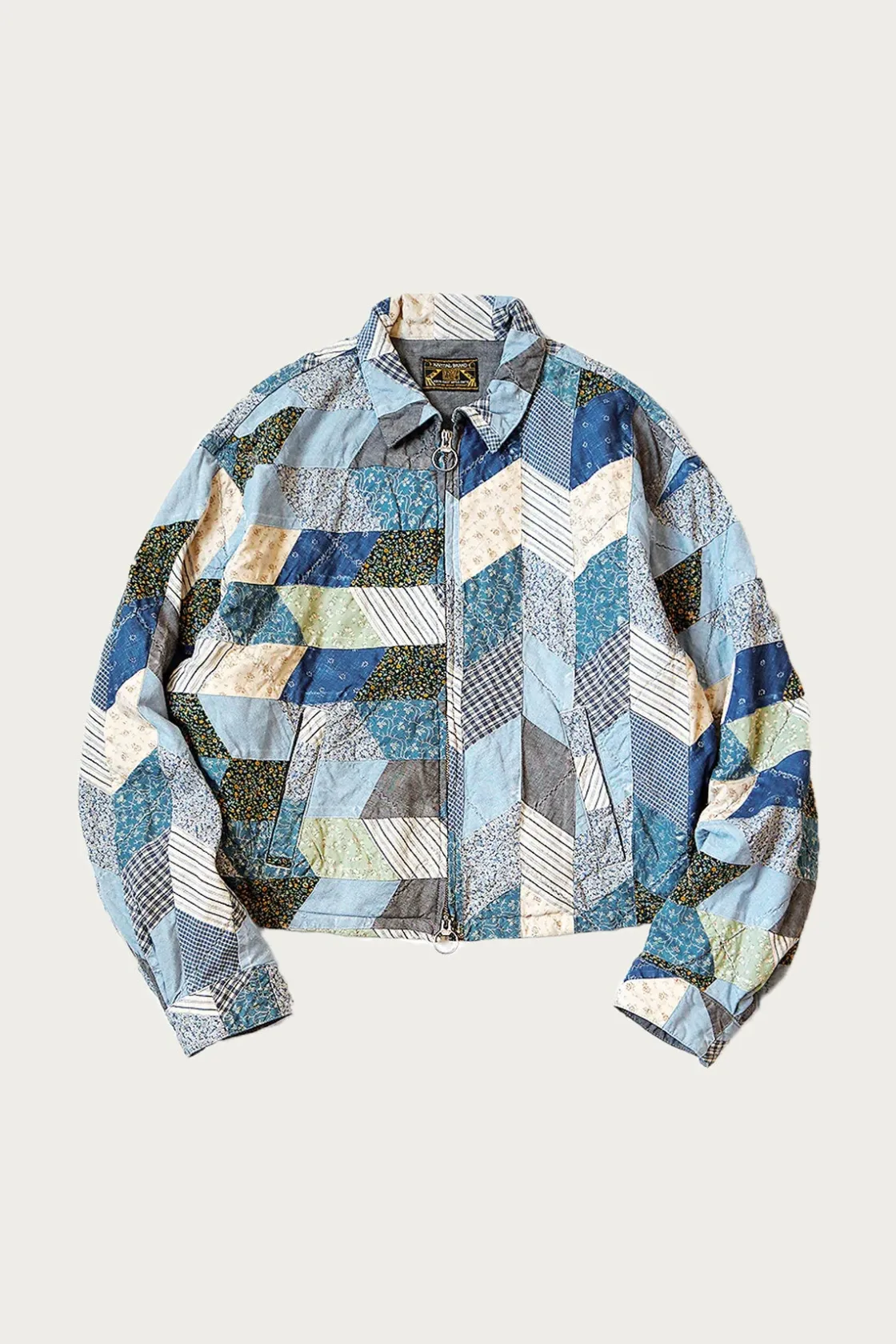 Coats, Jackets, And Vests<Kapital YABANE Quilt Patchwork Drizzler JKT - Indigo