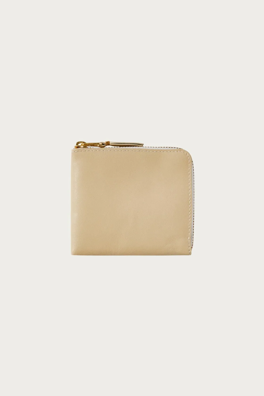 Accessories<Comme des Garçons WALLET Zip-Around Wallet - Off White